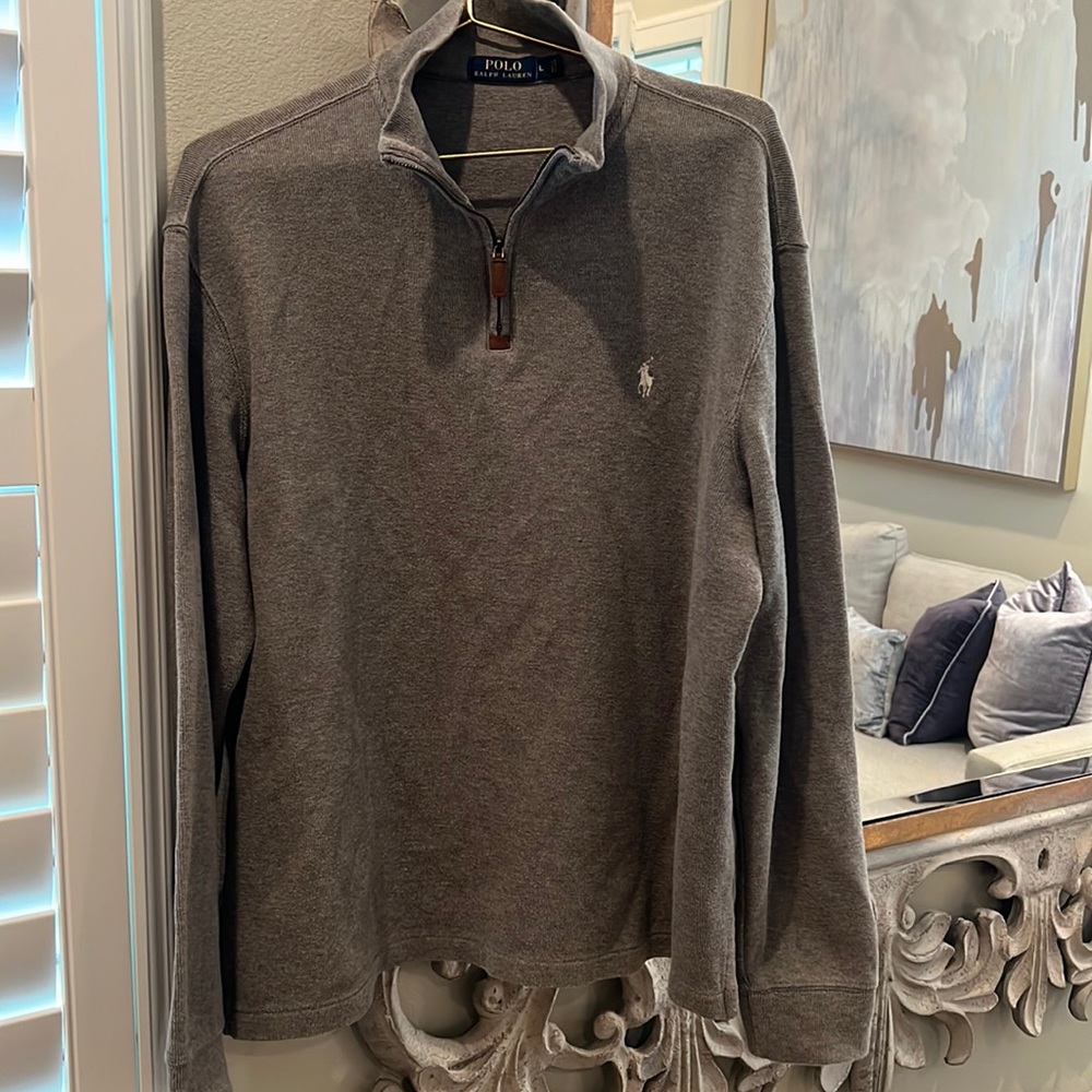 Men’s Ralph Lauren Quarter Zip Sweater Pullover